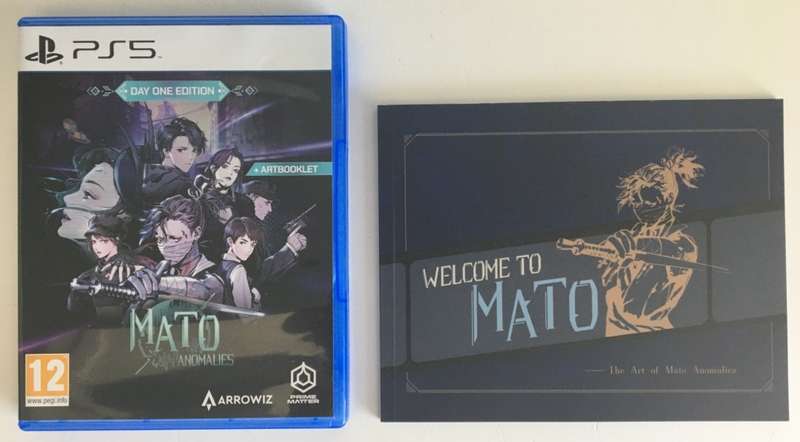 Mato Anomalies Day One Edition Artbook Included PS5 Like New!