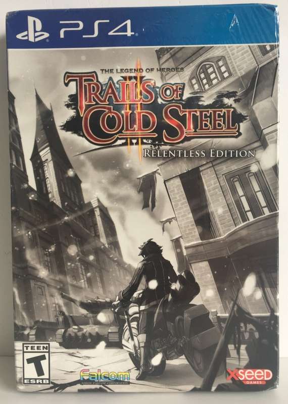 The Legend Of Heroes Trails Of Cold Steel II Relentless Edition PS4 New Still Sealed!