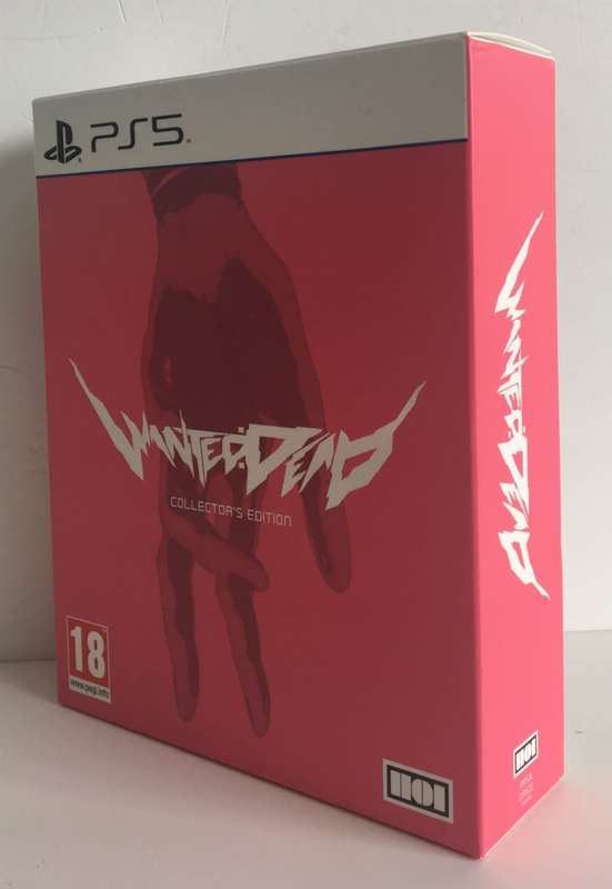 Wanted Dead Collector's Edition PS5 Artbook, Steelbook, OST, Magnet & Postcards Included