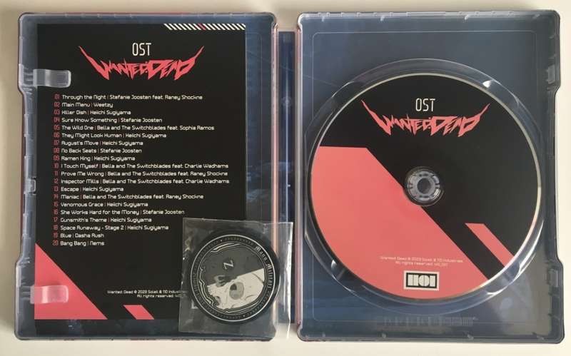 Wanted Dead Collector's Edition PS5 Artbook, Steelbook, OST, Magnet & Postcards Included