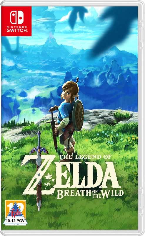 The Legend Of Zelda Breath Of The Wild Nintendo Switch Great Condition!