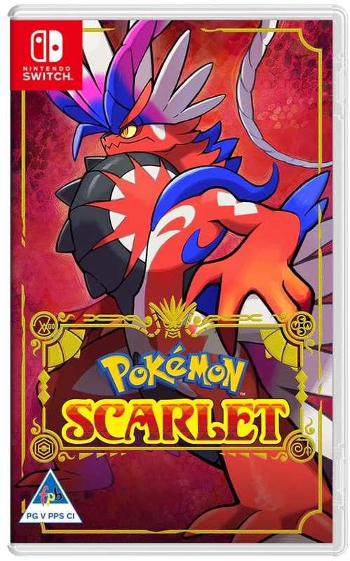 Pokemon Scarlet Nintendo Switch Like New!