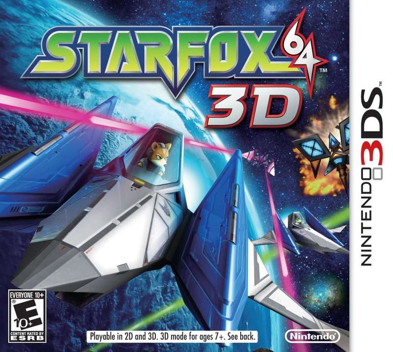 Starfox 64 3D Nintendo 3DS Great Condition!