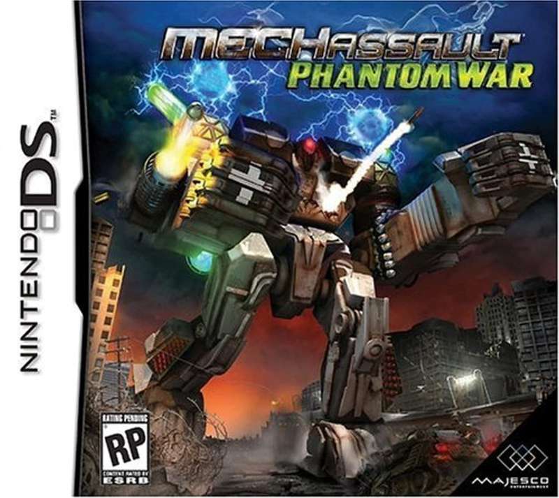 MechAssault Phantom War Nintendo DS Great Condition!