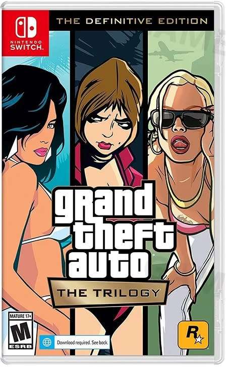 Grand Theft Auto The Trilogy - The Definitive Edition Nintendo Switch Great Condition!
