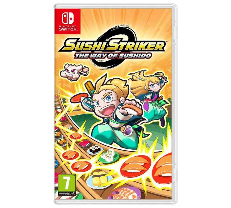 Sushi Striker The Way Sushido Nintendo Switch Like New!
