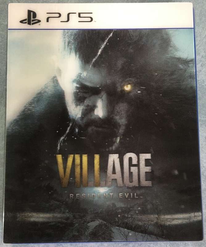 Village Resident Evil Lenticular Edition PS5 Great Condition!