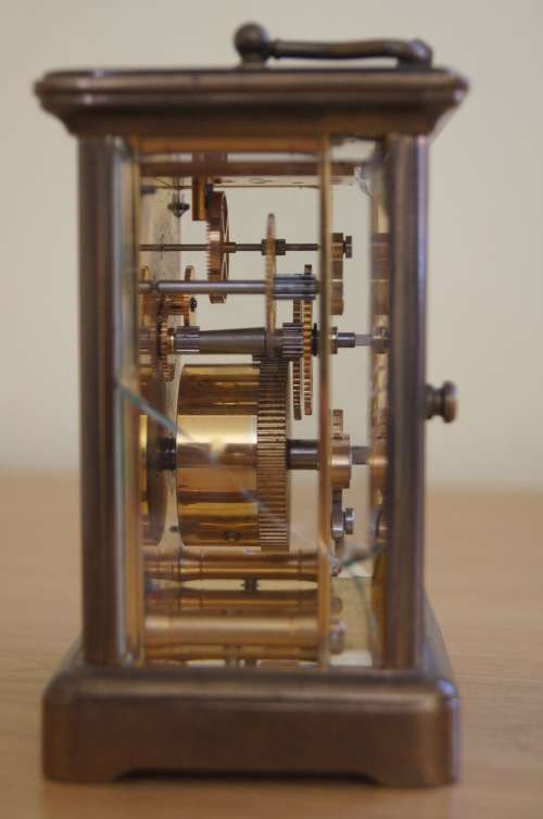 Exquisite! Matthew Norman Carriage Clock with box Working 100%