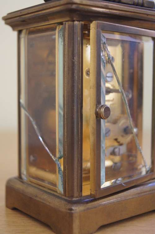 Exquisite! Matthew Norman Carriage Clock with box Working 100%