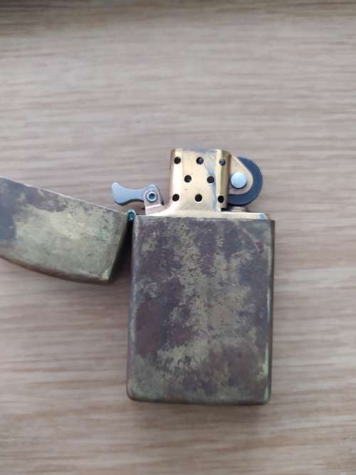 Slim Original Zippo brass