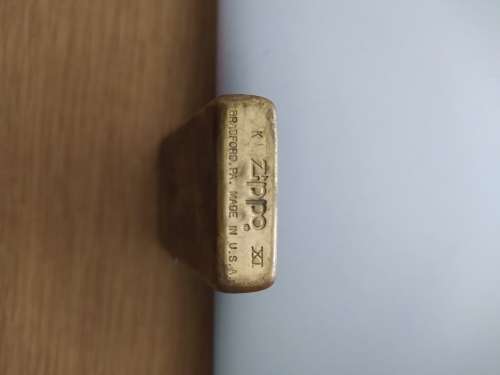 Slim Original Zippo brass
