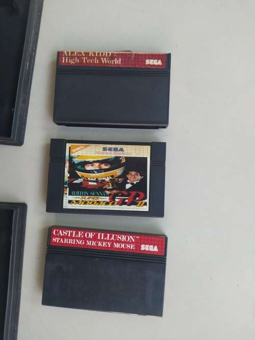 AMAZING! Sega Master System cartridges and covers, see pics