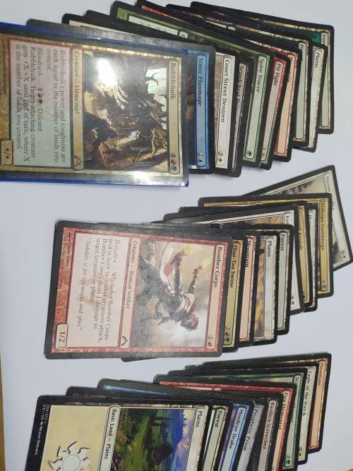 Magic the gathering cards! more than 60