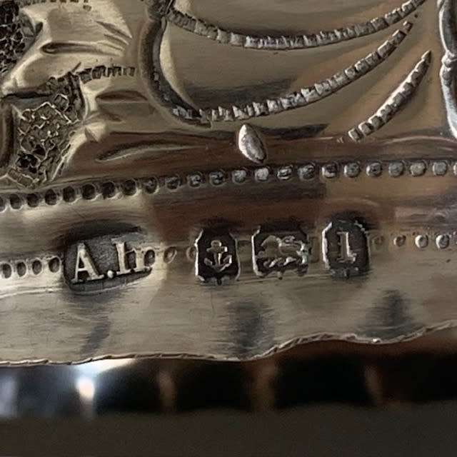Hallmarked silver Serviette rings