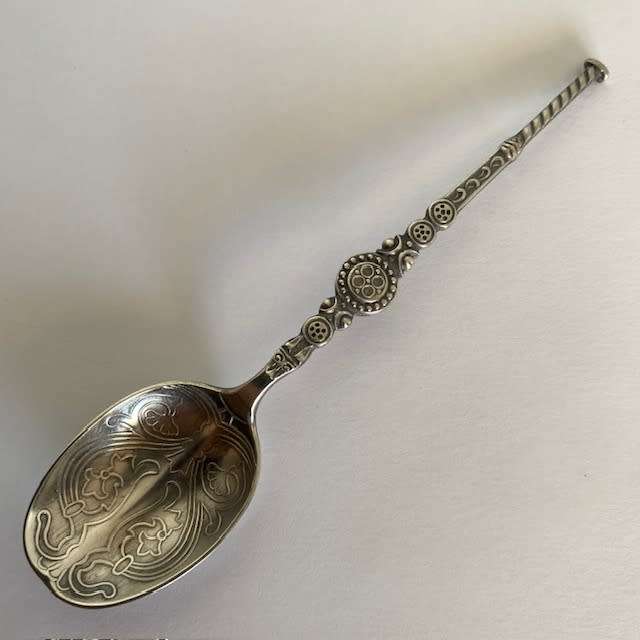 Hallmarked Sterling Silver Coronation spoon
