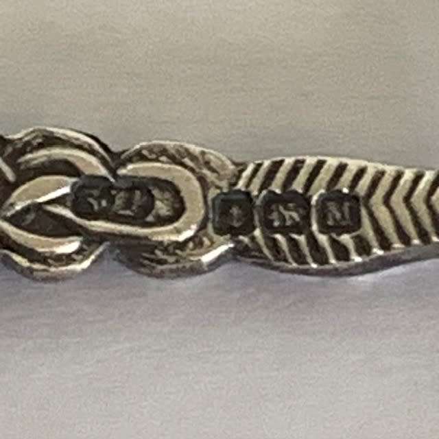 Hallmarked Sterling Silver Coronation spoon