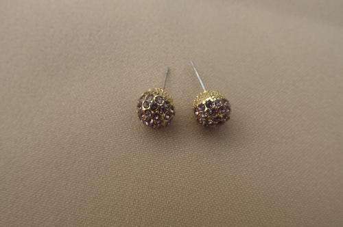 Set of Pink Glitter Piercings as per scan