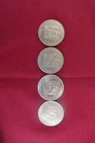 Set of 4 RSA Nickel R1 Coins 1987,88,89,90