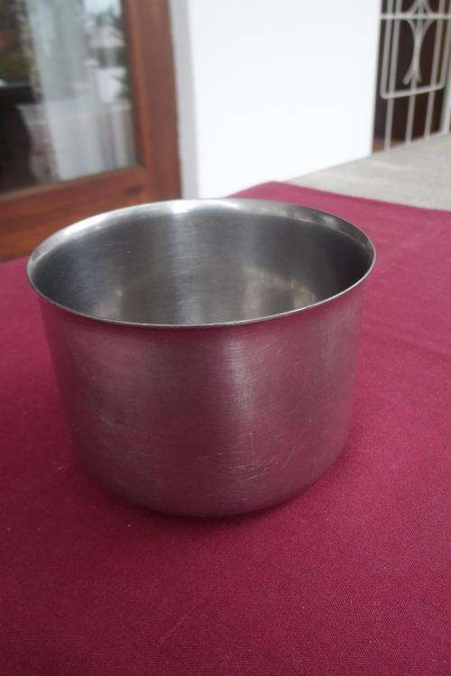 Heavy Stainless Steel Sugar Bowl
