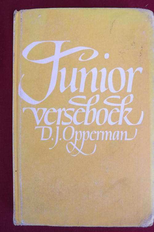 Junior Verseboek deur DJ Opperman
