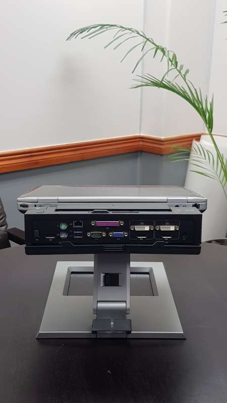 New Dell E-View Stand & Used E-Port Plus Advanced Port Replicator (SET) - Original