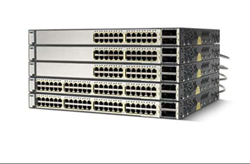 Cisco Catalyst WS-C3750E 48PD PoE Switch w/Rack Ears
