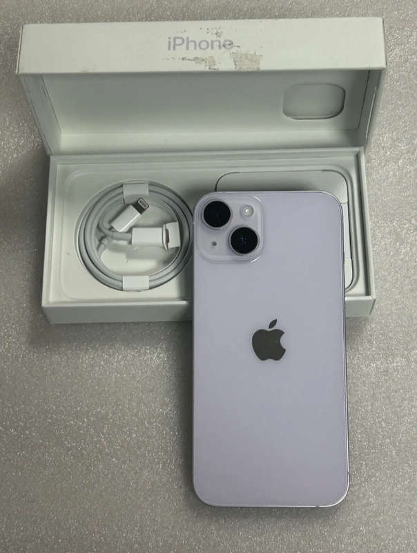 Apple iPhone 14 256GB -  Purple - Open Box