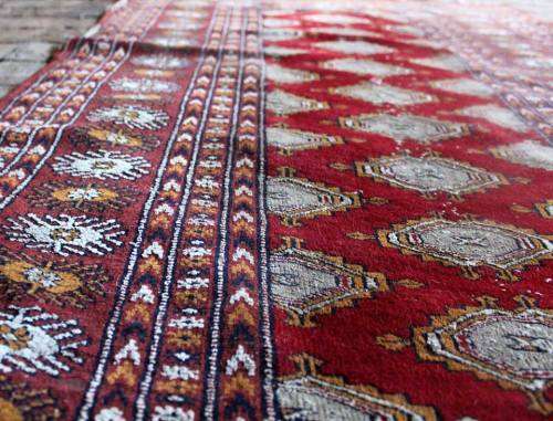Beautiful hand-knotted Persian carpet