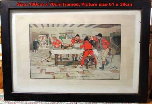 BeautifuI, Iarge print of the FaIIowfieId Hunt (1900)