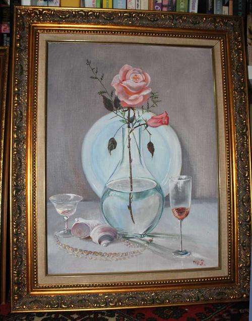 Beautiful still life by acclaimed South African painter Phil Breedt