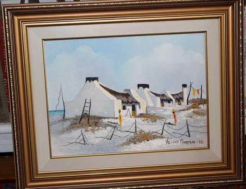 Delightful Helena Mommen oil painting