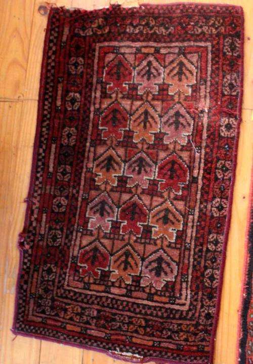 Hand-knotted Persian rug