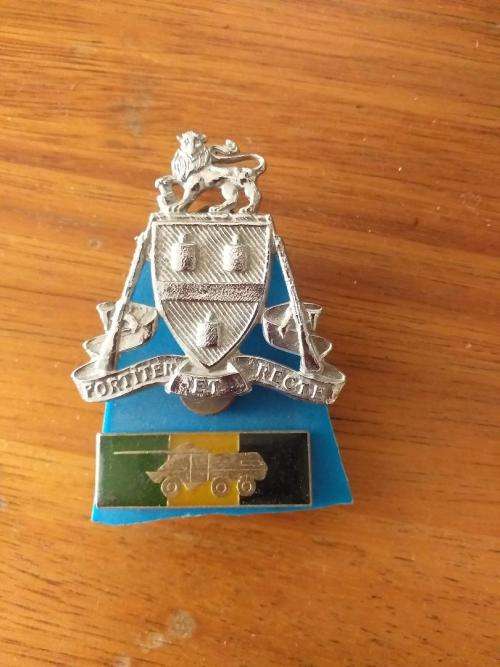 Regiment Northern Transvaal Beret Badge and Mechanised Infantry Beret Bar