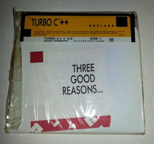 Borland C++ Version 3.0 (floppy Discs)