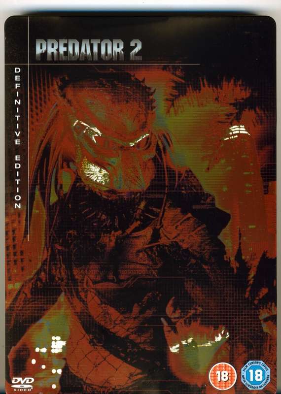 DVD - Predator 2 Definitive Edition Steelbook 2 Disc