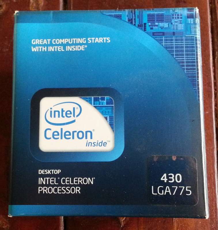 Intel Celeron 430 Conroe-L 1.8Ghz 512kb Cache Socket 775 with Cooler