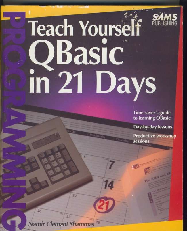 Teach Yourself Qbasic in 21 Days 1993 Book