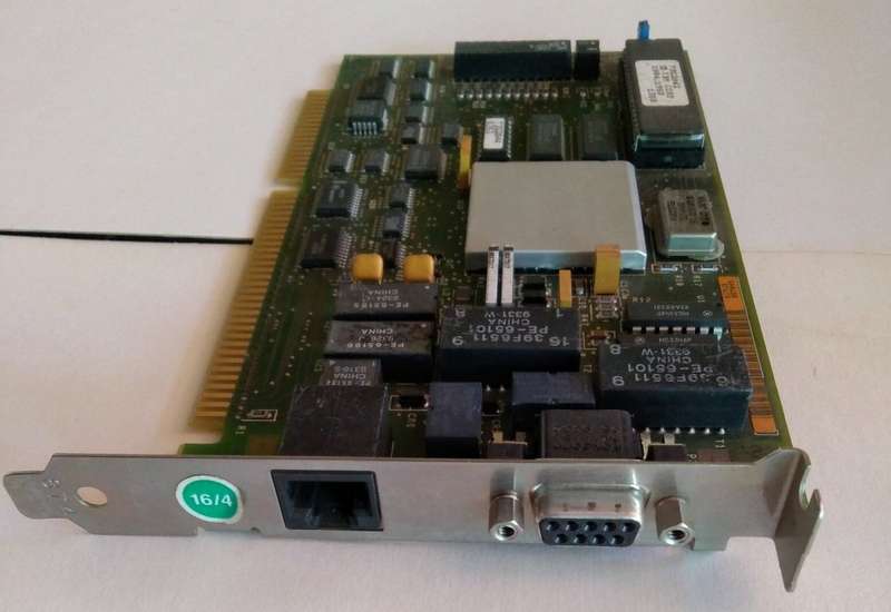 IBM 73G2042 Token Ring Card ISA 16-Bit 9-Pin and RJ45 (1994)