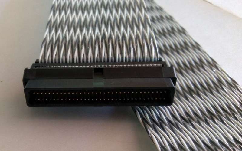 Foxconn SCSI High Density 68-Pin Female to Male Cable
