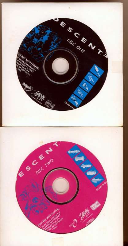 Descent 3 Bundled Version 2-Disc Sealed for Windows 98
