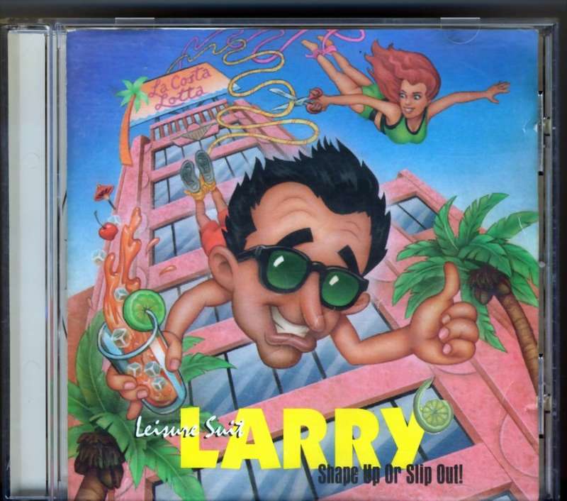 Leisure Suite Larry 6 - Shape up or Slip Out CD for MS-DOS/Windows 3.1
