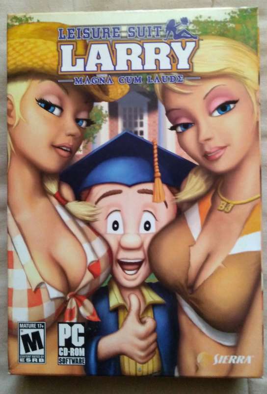 Leisure Suite Larry Magna Cum Laude 4-CD Version Small Box (2004)