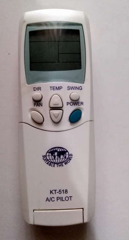 KT-518 A/C Pilot Aircon Remote Control LCD