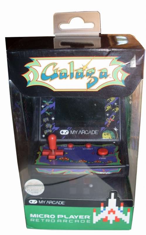 My Arcade Galaga Arcade Game Micro Player 6.75 Inch