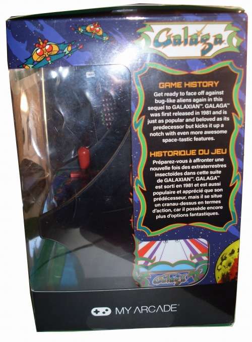 My Arcade Galaga Arcade Game Micro Player 6.75 Inch