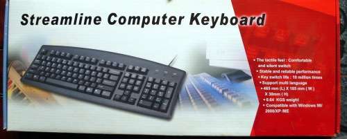 A1 AK-808P PS/2 Keyboard Power/Sleep/Wake Keys
