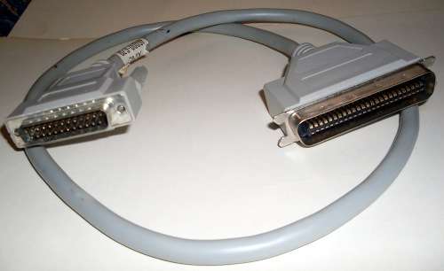 SCSI 25-Pin Male to Centronics 50-Pin Male 1 Meter