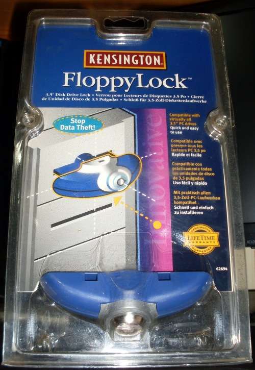 Kensington FloppyLock for 3.5 inch Floppy Drives