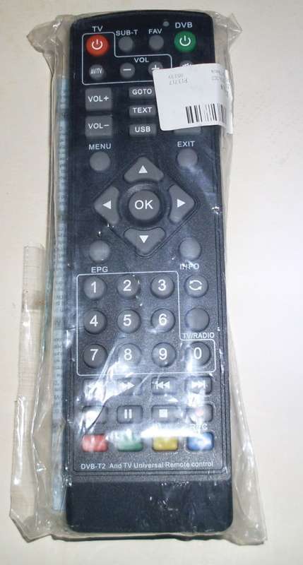 DVB-T2 and TV Universale Remote Contoller