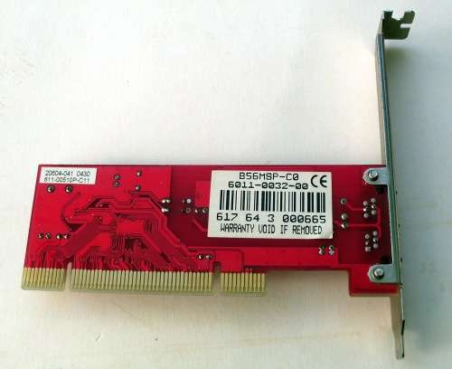 Motorola B56MSP-C0 PCI Fax Data Modem 56K (2006)